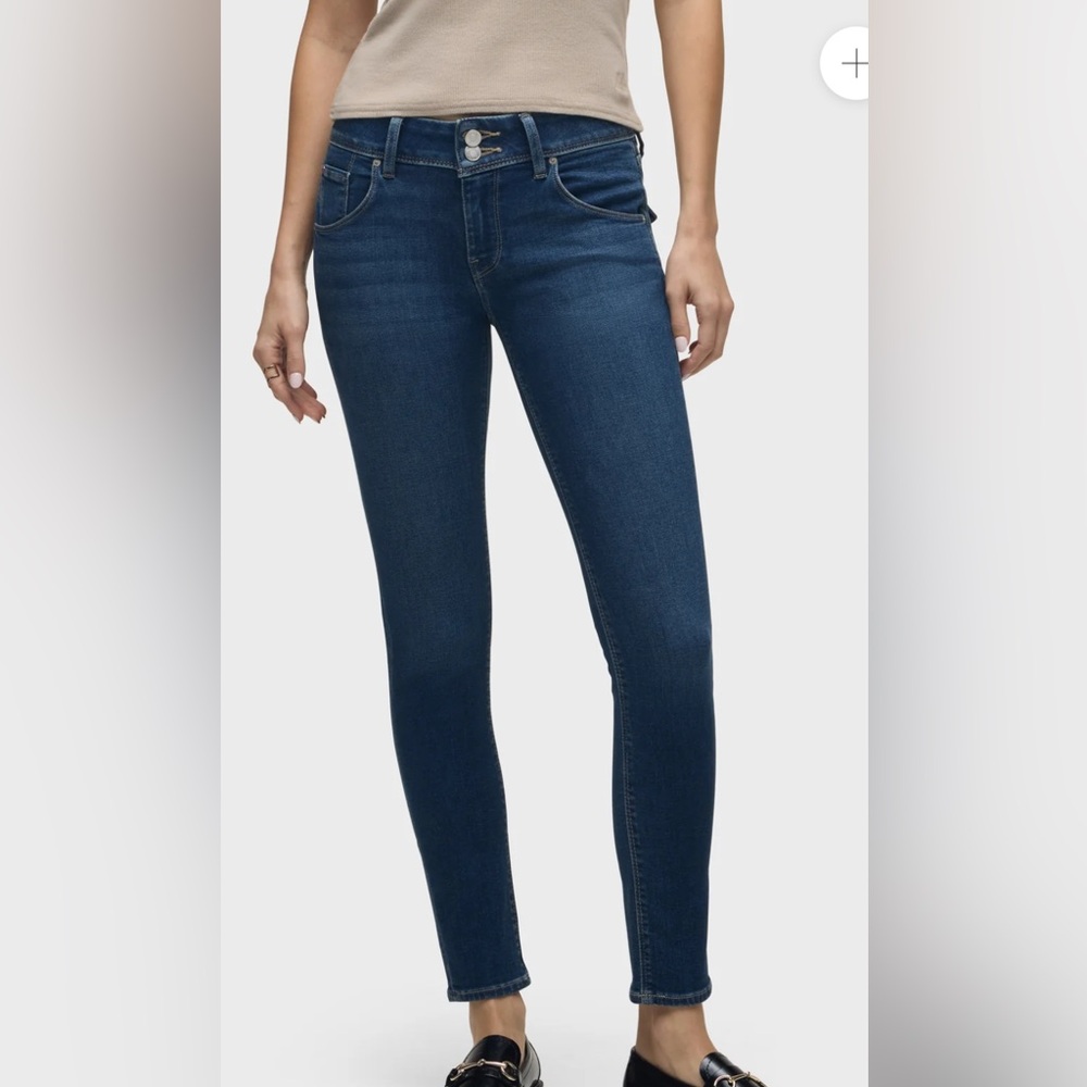 Hudson Collin Midrise Skinny Jeans